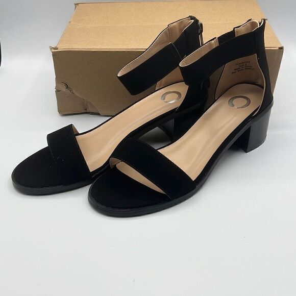 Journee Collection Black Percy size 8 - Picture 3 of 6